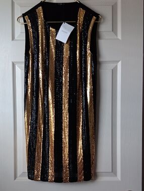 BALMAIN..MINI DRESS..SIZE 34..